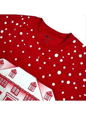 Home Alone Ugly Christmas Sweater Mens Cotton Blend Light Up Sweater Red • XL